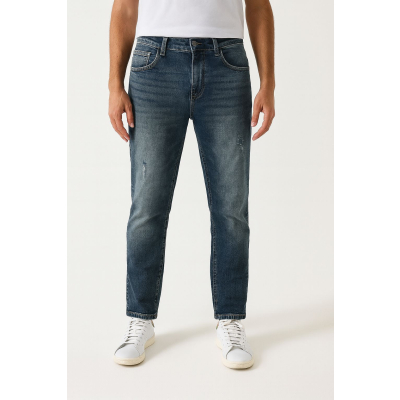 Ανδρικό Τζίν Παντελόνι ΤΜ421 Μπλέ
