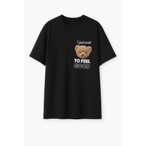 T-Shirt Βαμβακερό WW1072TS-A Μαύρο