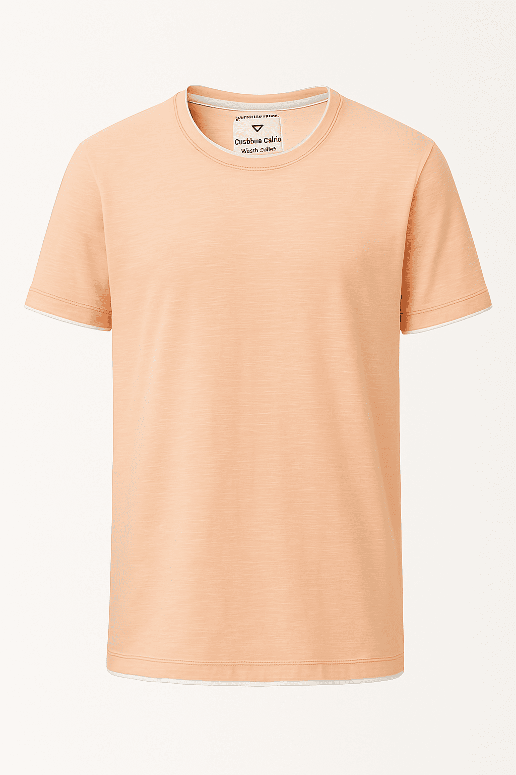 Ανδρικό Βαμβακερό T-Shirt FT-238-28 Σομόν