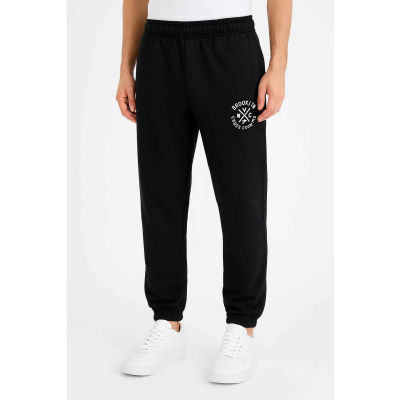 Ανδρικό παντελόνι φόρμας EL-82 Μαύρο