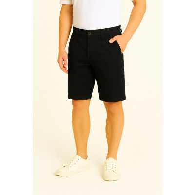 Ανδρική Βερμούδα Chino WW5280-1 Μαύρη