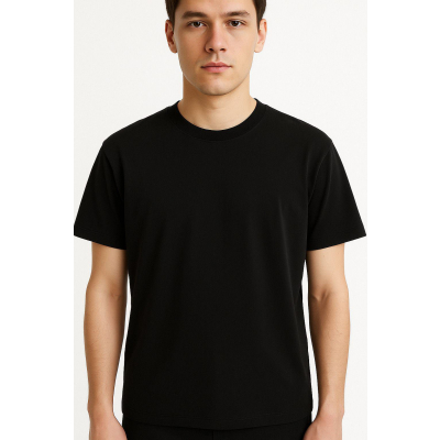 Ανδρικό Βαμβακερό T-Shirt CP1100DIAS-1 Μαύρο