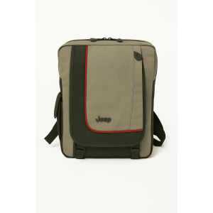 Ανδρική Τσάντα Πλάτης Jeep 16704-02 Χακί
