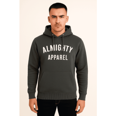 Ανδρικό φούτερ με κουκούλα BF0003-1 Γκρί