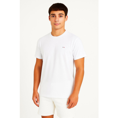 Ανδρικό T-Shirt 1233-2 Ασπρο