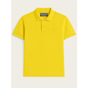 Ανδρική Βαμβακερή Μπλούζα Polo FT-101-9 Κίτρινη