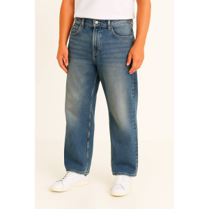 Ανδρικό Τζίν Παντελόνι Baggy Fit KK2865 Μπλέ