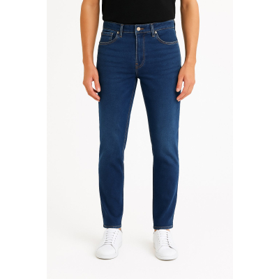 Ανδρικό Τζίν Παντελόνι WW9657PT Μπλέ