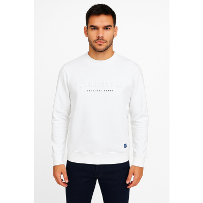 Ανδρικό Φούτερ FR503050-1 Ασπρο