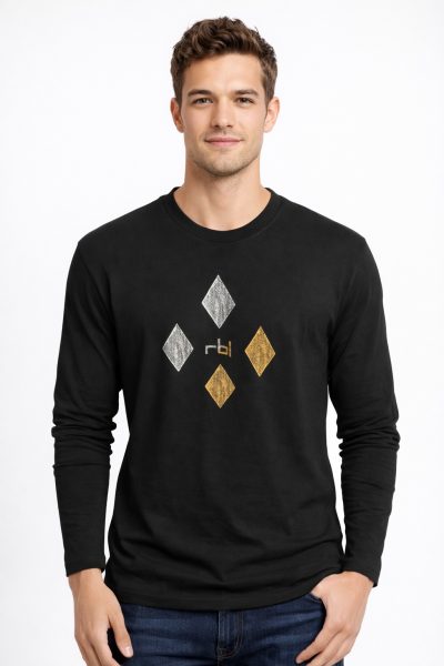 Ανδρική Μπλούζα RB74584 Μαύρη