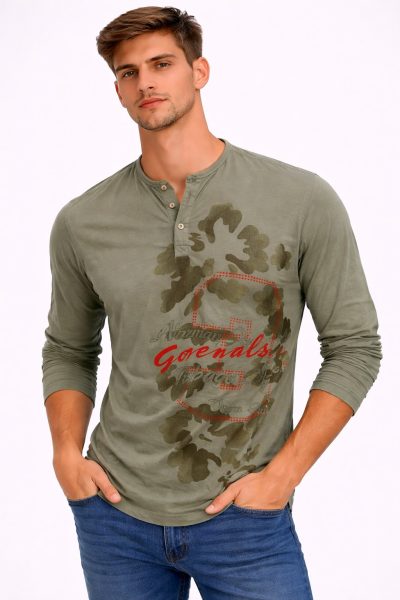 Ανδρική Μπλούζα SVF0606 Χακί