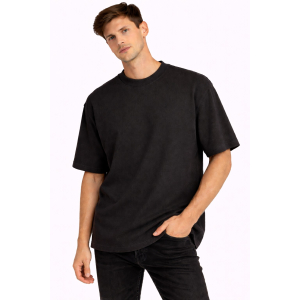 Ανδρικό T-Shirt Πικέ BTK25E-557-1 Μαύρο