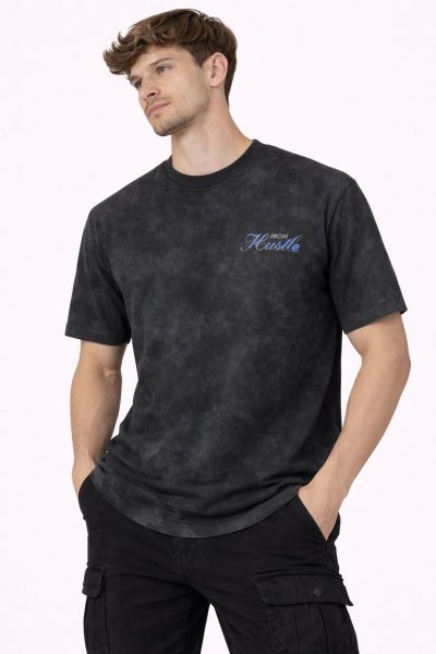 Ανδρικό T-Shirt MD6809-1 Μαύρο