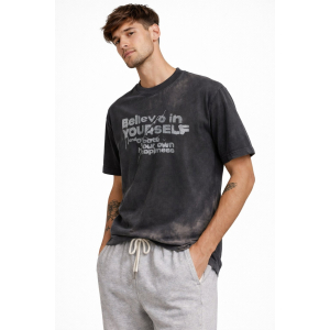 Ανδρικό T-Shirt 7667-1 Μαύρο
