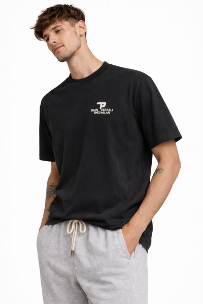 Ανδρικό T-Shirt WW51016-1 Μαύρο