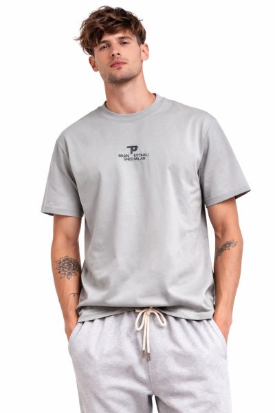 Ανδρικό T-Shirt WW51016-3 Γκρί