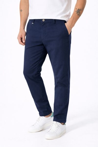 Ανδρικό Παντελόνι Chino N215-2 Μπλέ