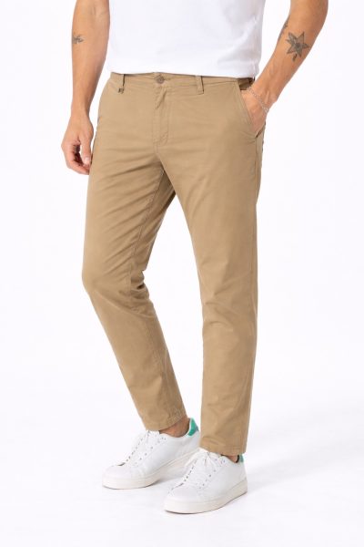 Ανδρικό Παντελόνι Chino N215-3 Camel