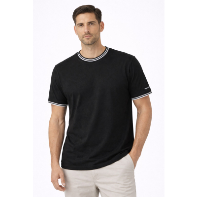 Ανδρικό T-Shirt FT724-1 Μαύρο