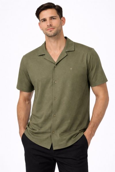 Ανδρικό Πουκάμισο G15-3 Χακί