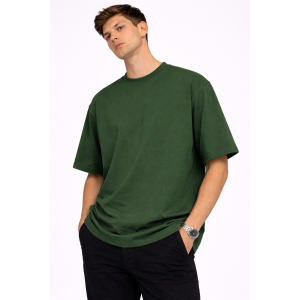 Ανδρικό Oversize T-Shirt TM666-6 Πράσινο
