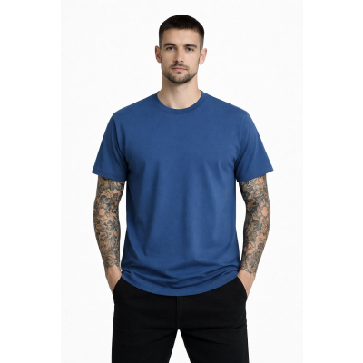 Ανδρικό Βαμβακερό T-Shirt CP1100 DIAS-34 Indigo