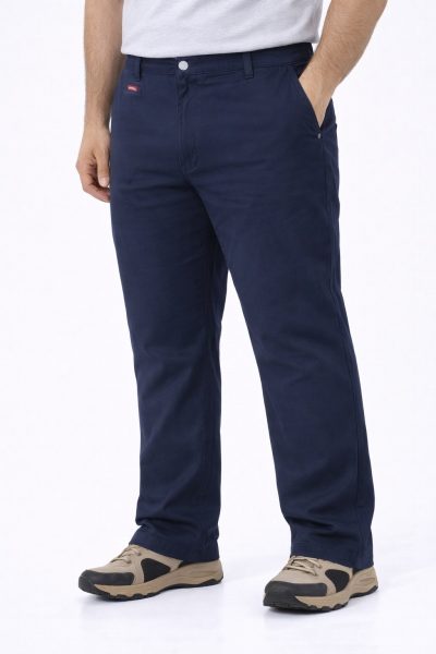 Ανδρικό Παντελόνι Big Size 8129-1 Μπλέ