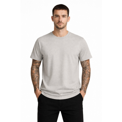 Ανδρικό Βαμβακερό T-Shirt CP1100DIAS-16 Γκρί