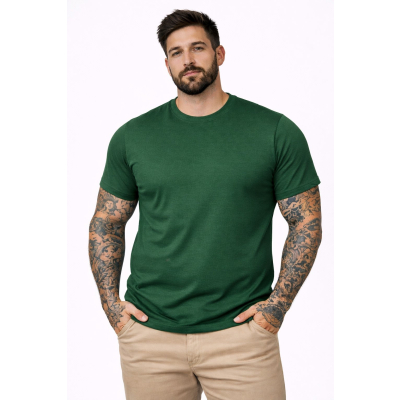 Ανδρικό T-Shirt Big Size CP-1101-7 Πράσινο