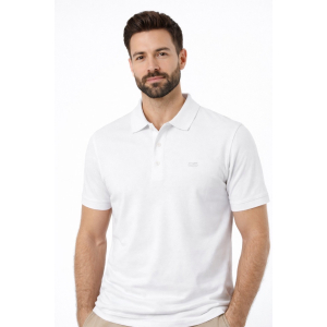 Ανδρική Βαμβακερή Μπλούζα Polo DJ308-2 Ασπρη
