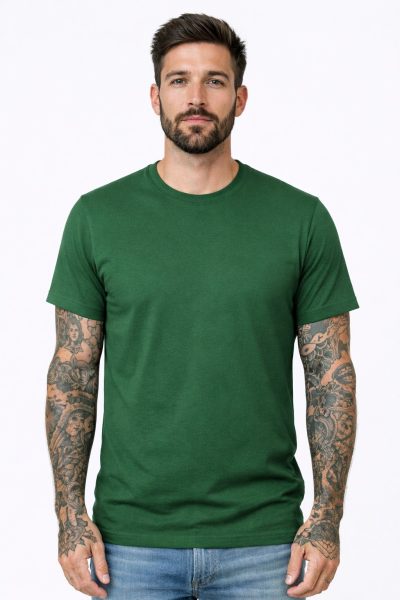 Ανδρικό Βαμβακερό T-Shirt CP1100DIAS-7 Πράσινο
