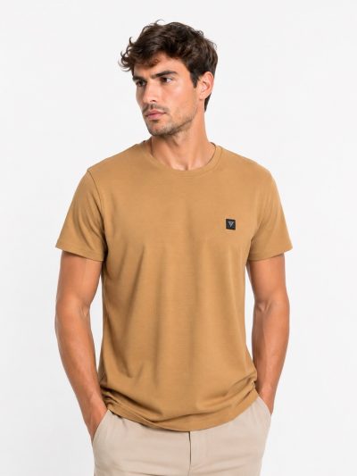 Ανδρικό T-Shirt FT-122-11 Camel