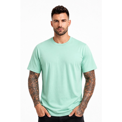 Ανδρικό Βαμβακερό T-Shirt CP1100DIAS-61 Μέντα